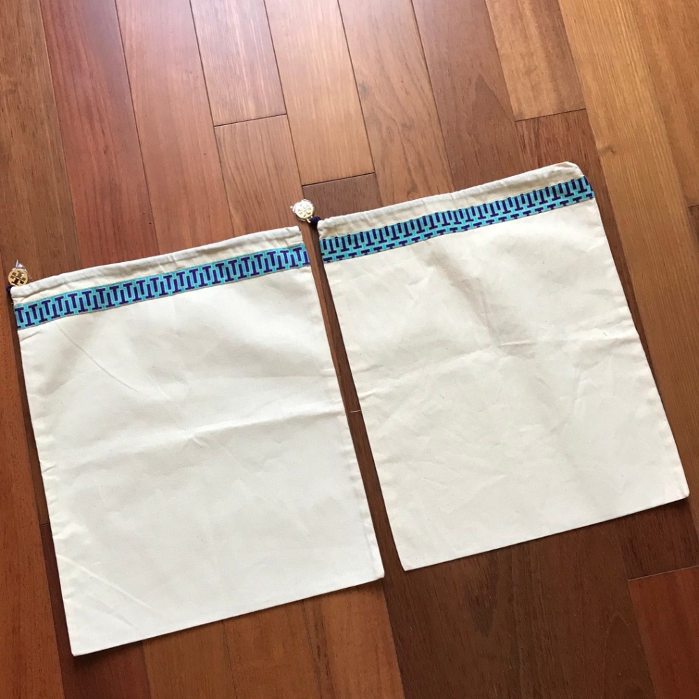 Authentic Tory Burch dust bag for shoes small bag